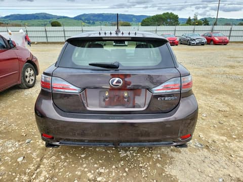 2012 Lexus CT 200h, VIN JTHKD5BH1C2112424. Фото 6 з 6 з аукціону Copart. Каталог авто зі США OpenDataCar.