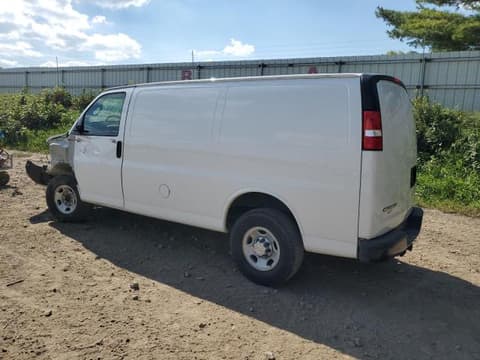2019 Chevrolet Express 2500, VIN 1GCWGAFG7K1325497. Фото 2 з 6 з аукціону Copart. Каталог авто зі США OpenDataCar.