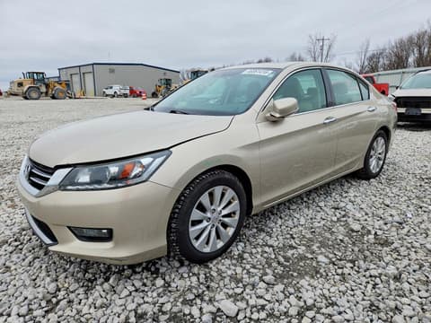 2014 Honda Accord, VIN 1HGCR3F83EA040352. Фото 1 з 6 з аукціону Copart. Каталог авто зі США OpenDataCar.