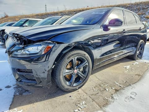 2017 Jaguar F-Pace, VIN SADCL2BV1HA897428. Фото 1 з 6 з аукціону Copart. Каталог авто зі США OpenDataCar.