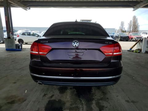 2013 Volkswagen Passat, VIN 1VWCN7A38DC024242. Фото 6 з 6 з аукціону Copart. Каталог авто зі США OpenDataCar.