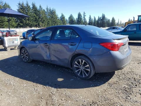 2017 Toyota Corolla, VIN 5YFBURHE6HP615218. Фото 2 з 6 з аукціону Copart. Каталог авто зі США OpenDataCar.