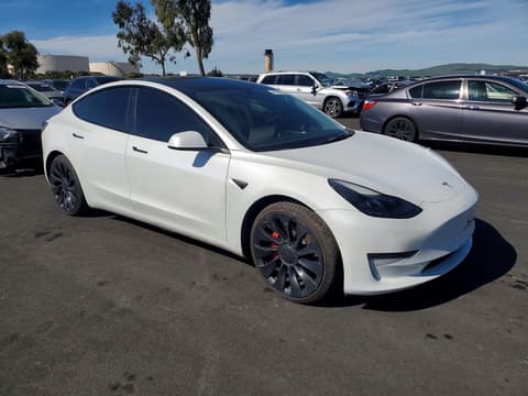 2022 Tesl Model 3, VIN 5YJ3E1EC5NF320916. Фото 4 из 6 с аукциона Copart. Каталог авто из США OpenDataCar.