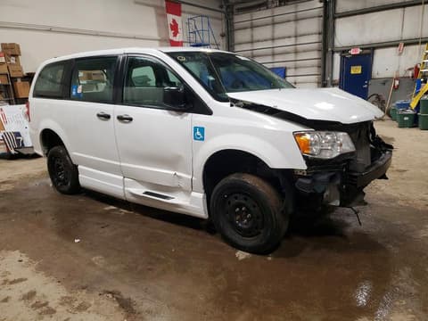 2018 Dodge Grand Caravan, VIN 2C4RDGBG3JR319978. Photo 4 of 6 from Copart auction. OpenDataCar US salvage catalog.