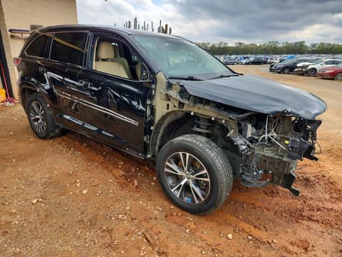 2016 Toyota Highlander, VIN 5TDKKRFH6GS128965. Фото 4 з 6 з аукціону Copart. Каталог авто зі США OpenDataCar.