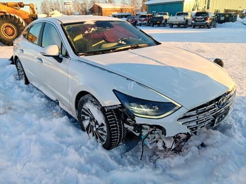 2022 Hyundai Sonata Hybrid, VIN KMHL34JJ7NA040480. Фото 4 из 6 с аукциона Copart. Каталог авто из США OpenDataCar.