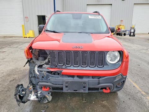 2017 Jeep Renegade, VIN ZACCJBCBXHPE87779. Фото 5 з 6 з аукціону Copart. Каталог авто зі США OpenDataCar.