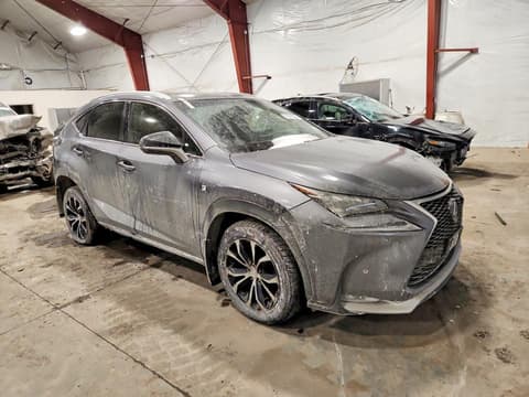2015 Lexus NX, VIN JTJBARBZ1F2017471. Фото 4 из 6 с аукциона Copart. Каталог авто из США OpenDataCar.