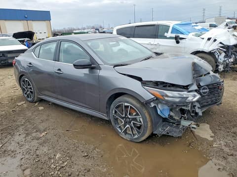 2025 Nissan Sentra, VIN 3N1AB8DV4SY305161. Фото 4 з 6 з аукціону Copart. Каталог авто зі США OpenDataCar.