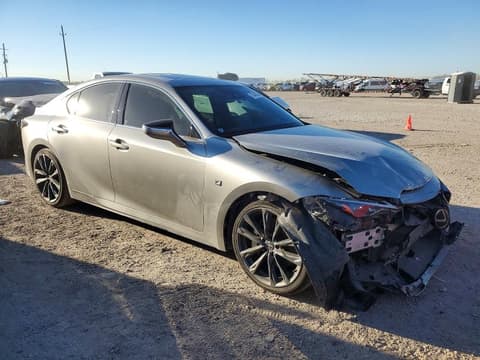 2023 Lexus IS 350, VIN JTHGZ1B27P5070213. Фото 4 з 6 з аукціону Copart. Каталог авто зі США OpenDataCar.