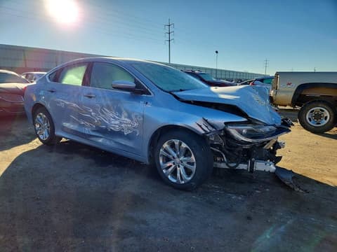 2015 Chrysler 200, VIN 1C3CCCAB4FN647572. Photo 4 of 6 from Copart auction. OpenDataCar US salvage catalog.