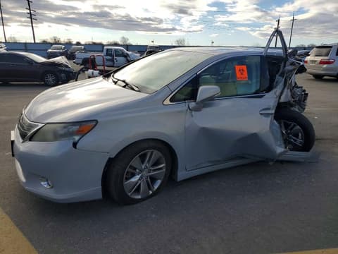 2010 Lexus HS 250h, VIN JTHBB1BA0A2004942. Фото 1 з 6 з аукціону Copart. Каталог авто зі США OpenDataCar.