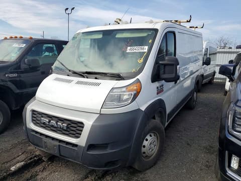 2019 Ram ProMaster 1500, VIN 3C6TRVAG2KE511254. Фото 1 з 6 з аукціону Copart. Каталог авто зі США OpenDataCar.