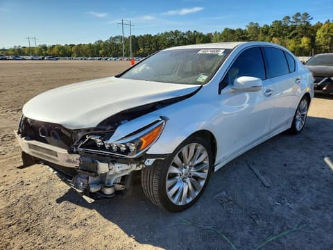 2014 Acura RLX, VIN JH4KC1F55EC001416. Фото 1 з 6 з аукціону Copart. Каталог авто зі США OpenDataCar.