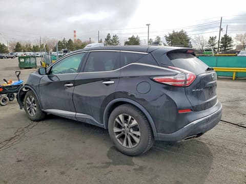 2017 Nissan Murano, VIN 5N1AZ2MHXHN169653. Фото 2 з 6 з аукціону Copart. Каталог авто зі США OpenDataCar.