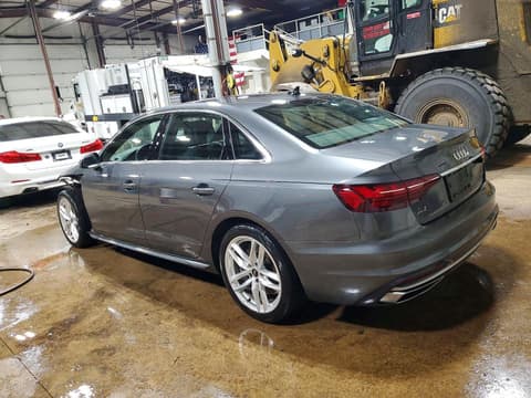 2022 Audi A4, VIN WAUEAAF45NN010761. Фото 2 з 6 з аукціону Copart. Каталог авто зі США OpenDataCar.