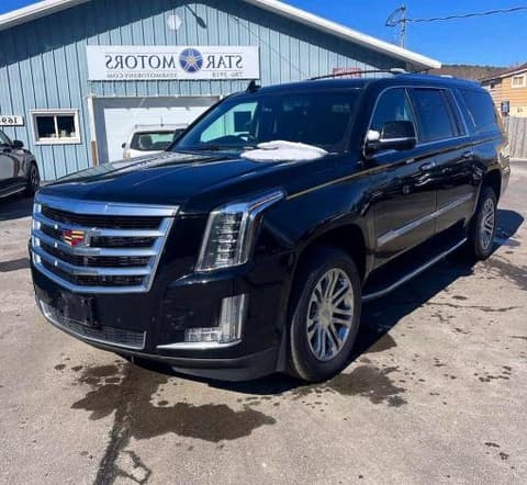 2018 Cadillac Escalade ESV, VIN 1GYS4GKJ0JR215185. Photo 2 of 6 from Copart auction. OpenDataCar US salvage catalog.