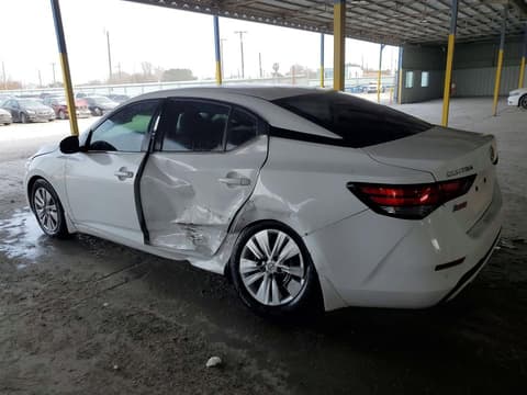 2022 Nissan Sentra, VIN 3N1AB8BV7NY279226. Фото 2 з 6 з аукціону Copart. Каталог авто зі США OpenDataCar.