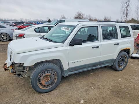2011 Jeep Patriot, VIN 1J4NF2GB1BD133203. Фото 1 з 6 з аукціону Copart. Каталог авто зі США OpenDataCar.