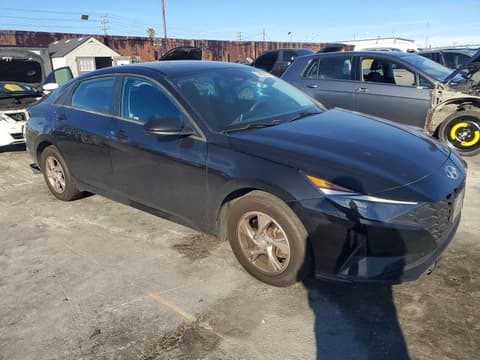 2021 Hyundai Elantra, VIN 5NPLL4AG9MH037385. Zdjęcie 4 z 6 z aukcji Copart. Katalog aut z USA OpenDataCar.