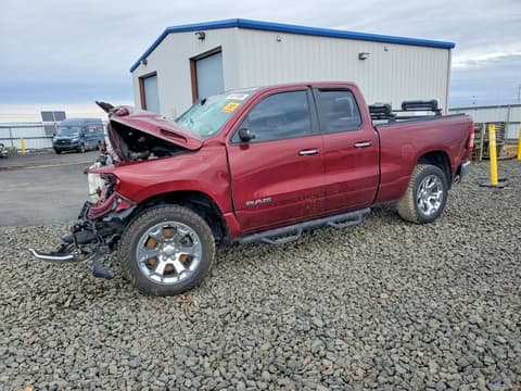 2019 Ram 1500, VIN 1C6SRFBT0KN893650. Фото 1 з 6 з аукціону Copart. Каталог авто зі США OpenDataCar.