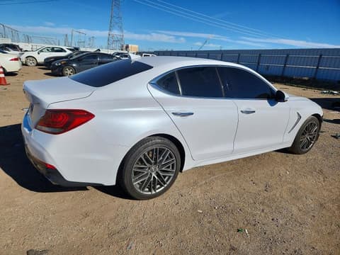 2019 Genesis G70, VIN KMTG64LA1KU026001. Photo 3 of 6 from Copart auction. OpenDataCar US salvage catalog.