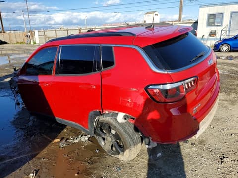 2017 Jeep Compass, VIN 3C4NJDBB2HT624244. Фото 2 з 6 з аукціону Copart. Каталог авто зі США OpenDataCar.