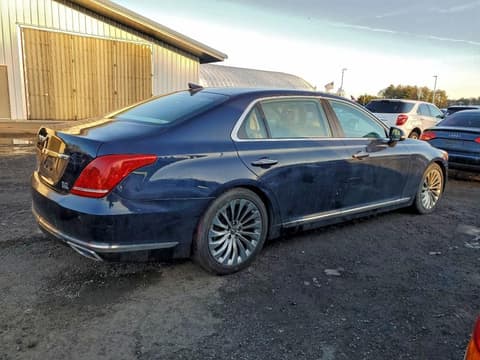 2018 Genesis G90, VIN KMHG54JH1JU044168. Photo 3 of 6 from Copart auction. OpenDataCar US salvage catalog.