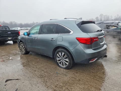 2014 Acura MDX, VIN 5FRYD4H44EB035864. Фото 2 з 6 з аукціону Copart. Каталог авто зі США OpenDataCar.