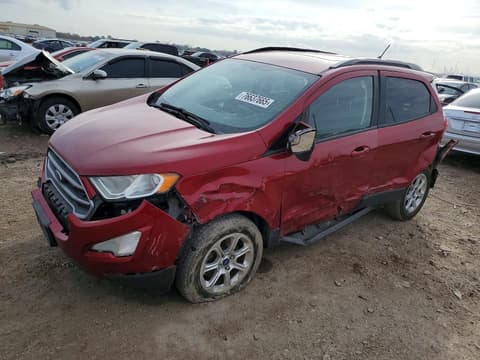 2019 Ford EcoSport, VIN MAJ3S2GE0KC299789. Фото 1 з 6 з аукціону Copart. Каталог авто зі США OpenDataCar.