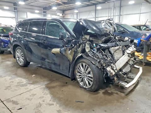 2025 Toyota Highlander, VIN 5TDKDRBH1SS576555. Фото 4 з 6 з аукціону Copart. Каталог авто зі США OpenDataCar.