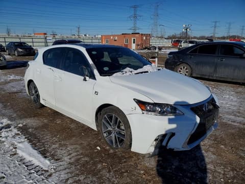 2017 Lexus CT 200, VIN JTHKD5BH8H2301062. Фото 4 з 6 з аукціону Copart. Каталог авто зі США OpenDataCar.