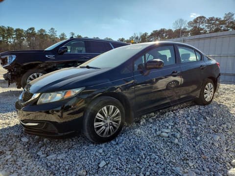2015 Honda Civic, VIN 19XFB2F50FE057138. Фото 1 з 6 з аукціону Copart. Каталог авто зі США OpenDataCar.