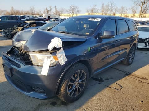 2020 Dodge Durango, VIN 1C4RDHDG2LC154763. Фото 1 з 6 з аукціону Copart. Каталог авто зі США OpenDataCar.