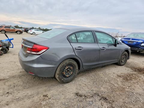 2013 Honda Civic, VIN 2HGFB2F52DH500666. Фото 3 з 6 з аукціону Copart. Каталог авто зі США OpenDataCar.