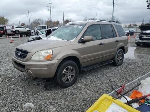2003 Honda Pilot, VIN 2HKYF18433H615048. Photo 1 of 6 from Copart auction. OpenDataCar US salvage catalog.