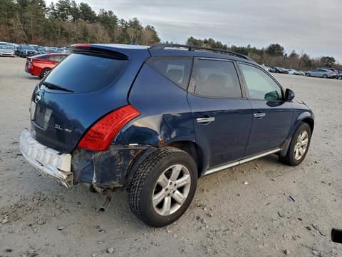 2006 Nissan Murano, VIN JN8AZ08W56W505545. Photo 3 of 6 from Copart auction. OpenDataCar US salvage catalog.