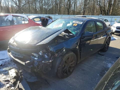 2014 Dodge Avenger, VIN 1C3CDZAB3EN202724. Фото 1 з 6 з аукціону Copart. Каталог авто зі США OpenDataCar.