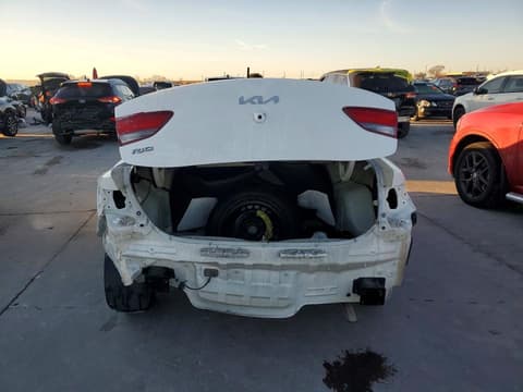 2023 Kia Rio, VIN 3KPA24AD8PE626923. Photo 6 of 6 from Copart auction. OpenDataCar US salvage catalog.