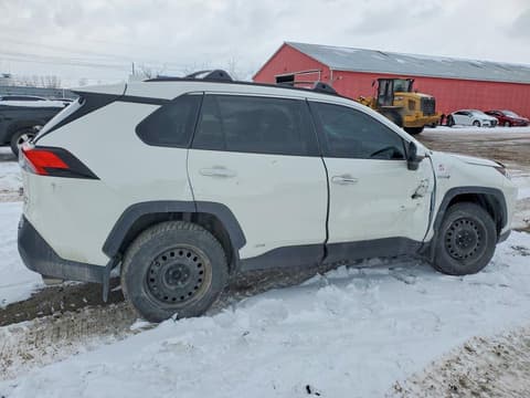 2021 Toyota RAV4, VIN 2T3DWRFV0MW120177. Фото 3 з 6 з аукціону Copart. Каталог авто зі США OpenDataCar.