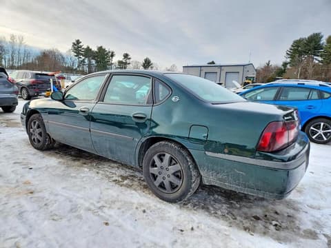 2002 Chevrolet Impala, VIN 2G1WF52EX29255349. Фото 2 з 6 з аукціону Copart. Каталог авто зі США OpenDataCar.