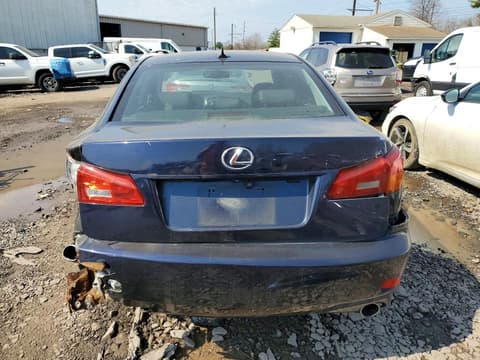 2007 Lexus IS 250, VIN JTHCK262472011723. Фото 6 из 6 с аукциона Copart. Каталог авто из США OpenDataCar.