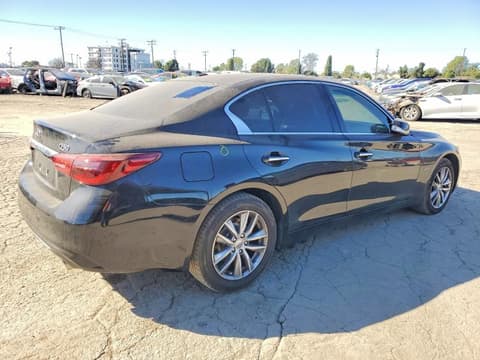 2018 Infiniti Q50, VIN JN1CV7AP1JM241422. Фото 3 з 6 з аукціону Copart. Каталог авто зі США OpenDataCar.