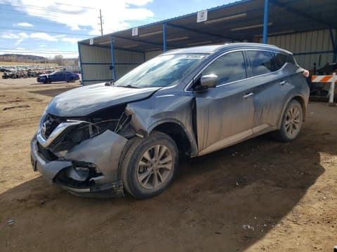 2017 Nissan Murano, VIN 5N1AZ2MG2HN189712. Фото 1 з 6 з аукціону Copart. Каталог авто зі США OpenDataCar.