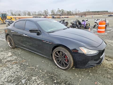 2017 Maserati Ghibli, VIN ZAM57XSA1H1213816. Фото 4 з 6 з аукціону Copart. Каталог авто зі США OpenDataCar.