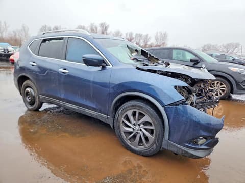 2016 Nissan Rogue, VIN 5N1AT2MV6GC787442. Zdjęcie 4 z 6 z aukcji Copart. Katalog aut z USA OpenDataCar.