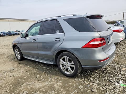 2015 Mercedes-benz ML-Class, VIN 4JGDA0EBXFA519323. Фото 3 з 6 з аукціону Copart. Каталог авто зі США OpenDataCar.