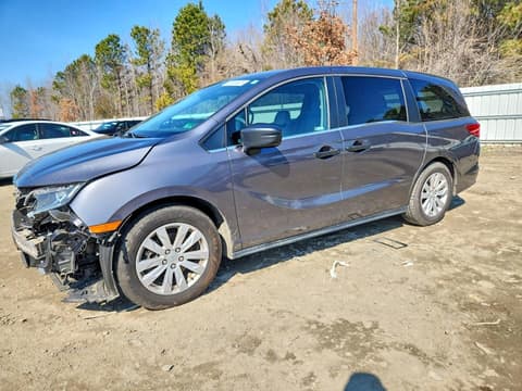 2019 Honda Odyssey, VIN 5FNRL6H25KB051313. Фото 1 з 6 з аукціону Copart. Каталог авто зі США OpenDataCar.