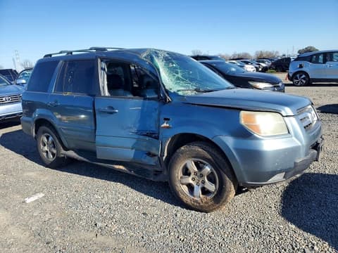 2006 Honda Pilot, VIN 2HKYF18616H518131. Фото 4 из 6 с аукциона Copart. Каталог авто из США OpenDataCar.