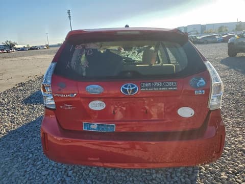2012 Toyota Prius V, VIN JTDZN3EU1C3109737. Фото 6 з 6 з аукціону Copart. Каталог авто зі США OpenDataCar.